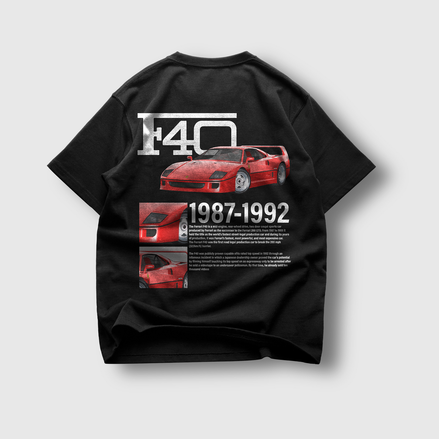 Ferrari F40 T-shirt