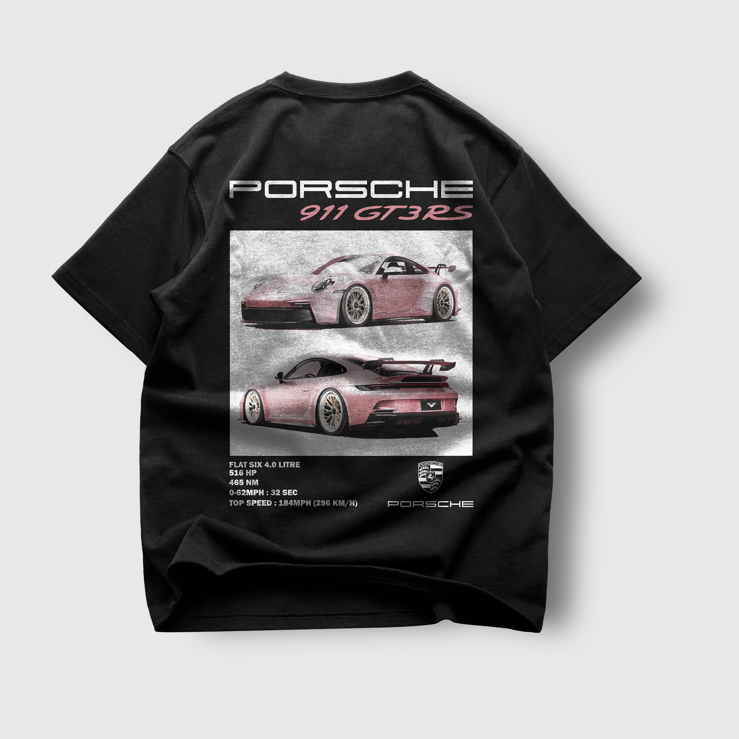 Porsche 911 RS T-Shirt pink