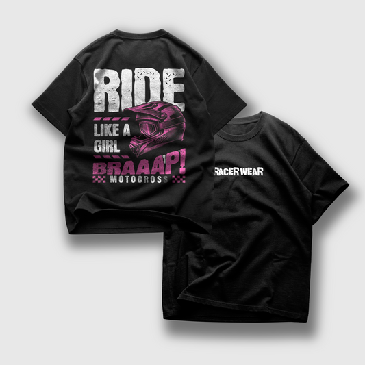 RIDE LIKE A GIRL T-shirt