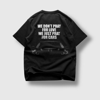 We Pray For Cars Bmw T-shirt