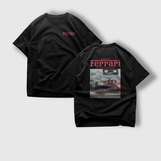 Ferrari F1 Racing Tee – Classic Speed & Style