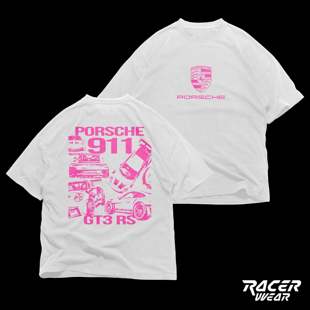 Pink Porsche T-shirt