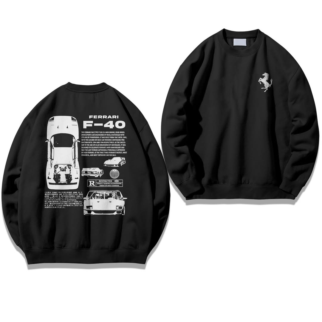 FERRARI F40 SWEATSHIRT